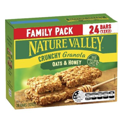 Nature Valley Crunchy Granola Oats & Honey 12pk