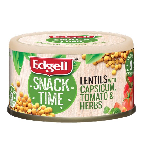 Edgell Lentil with Capsicum Tomato & Herbs 70g