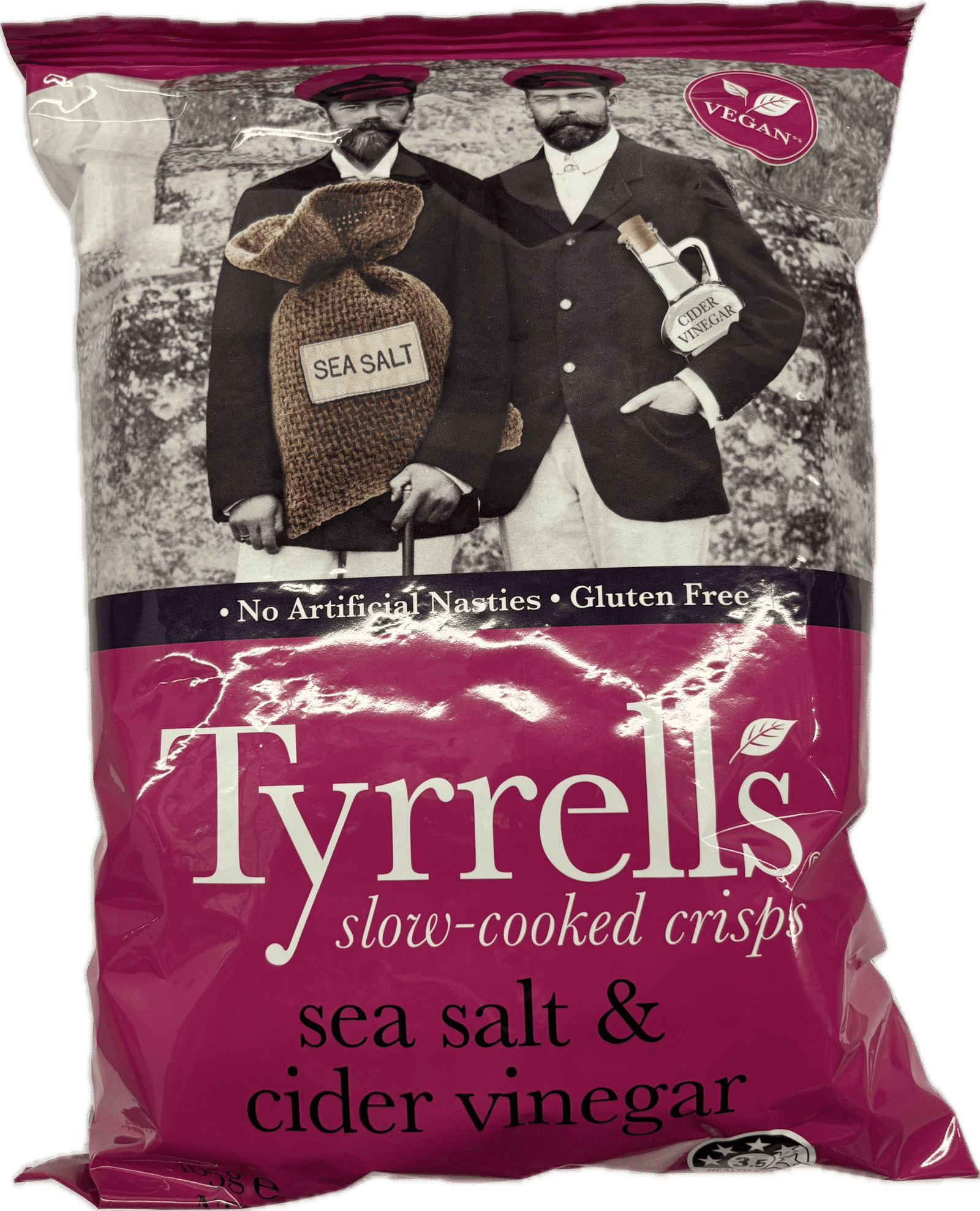 Tyrrell's Salt & Vinegar Chips 165g