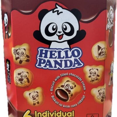Meiji Hello Panda Chocolate Filled Biscuit 6-Pack